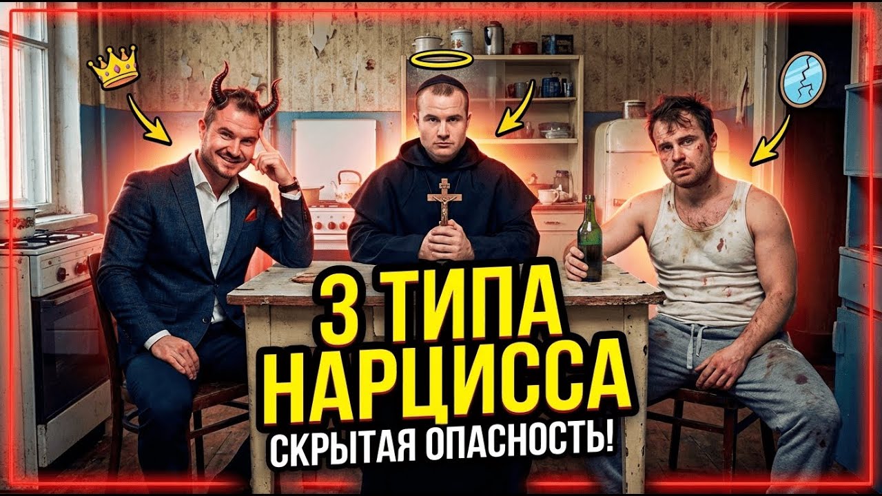 3 типа нарцисса