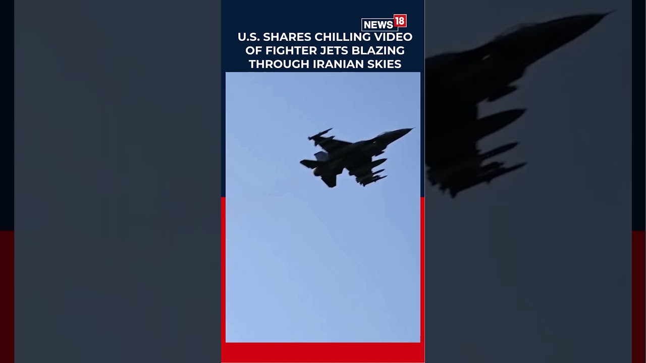 WATCH: US Fighter Jets Blaze Through Iranian Skies Amid War Tensions | N18S #shorts