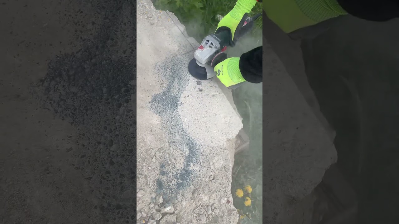 Doppio najlepsza tarcza do szlifowania betonu 🔥 #beton #ferrati #remont #diamondtools #posadzki