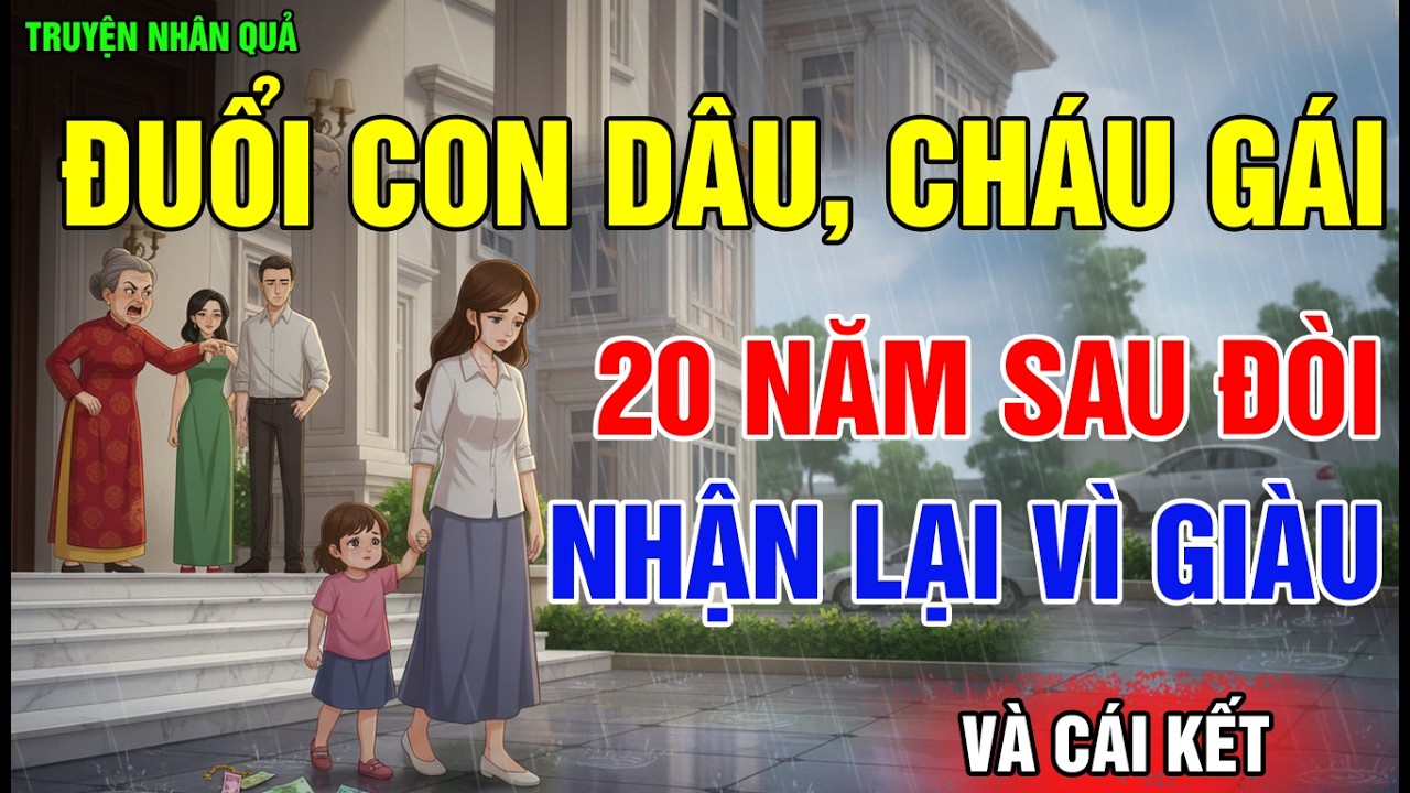 Chuyện Nhân Quả: Đuổi Con Dâu Và Cháu Gái Ra Khỏi Nhà, 20 Năm Sau Đòi Nhận Lại, Và Cái Kết