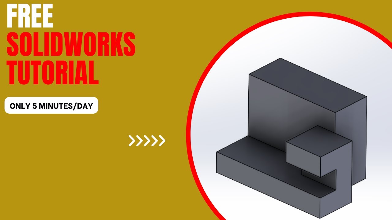 Solidworks Tutorial From ZERO (Lesson11) 👀 