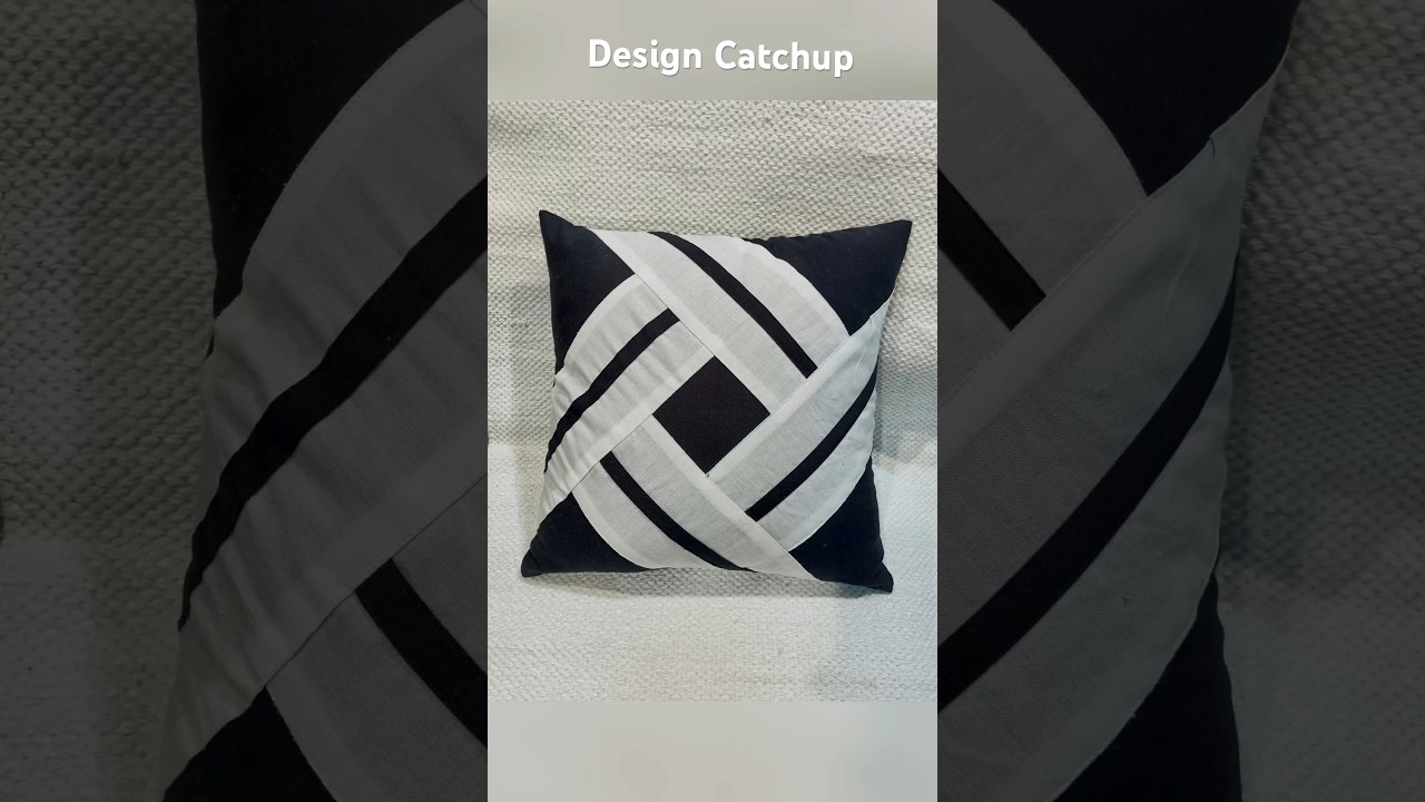 Easy Patch Work Cushion Covers Designs #shorts #trending