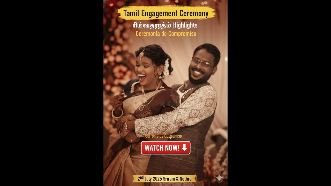 Traditional Tamil Engagement | Nichayathartham Highlights | July 2 ,2025