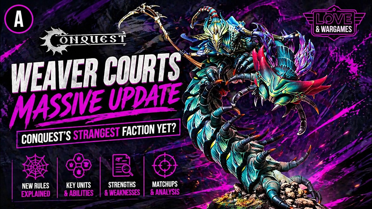 Масштабное обновление Weaver Courts &mdash; самая странная фракция в Conquest?
