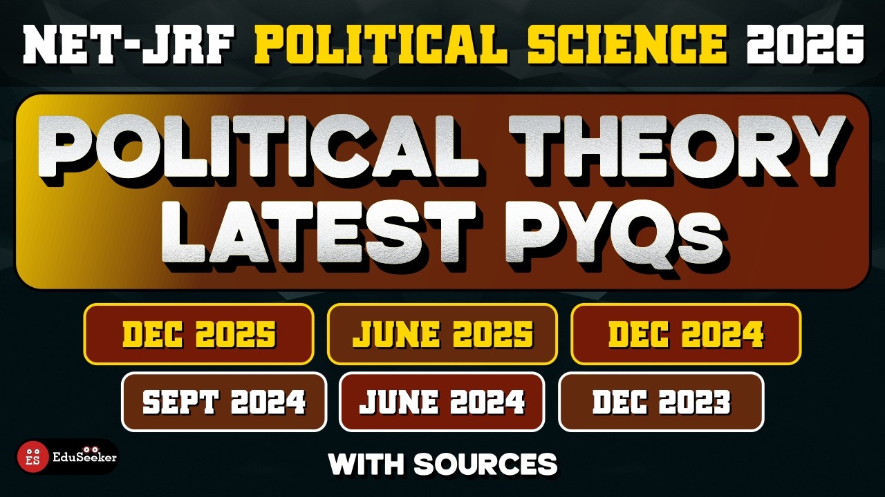 🔥Latest Political Theory PYQs | Last 6 Exams of JRF-NET Pol Sc | Detailed Explanation with Sources