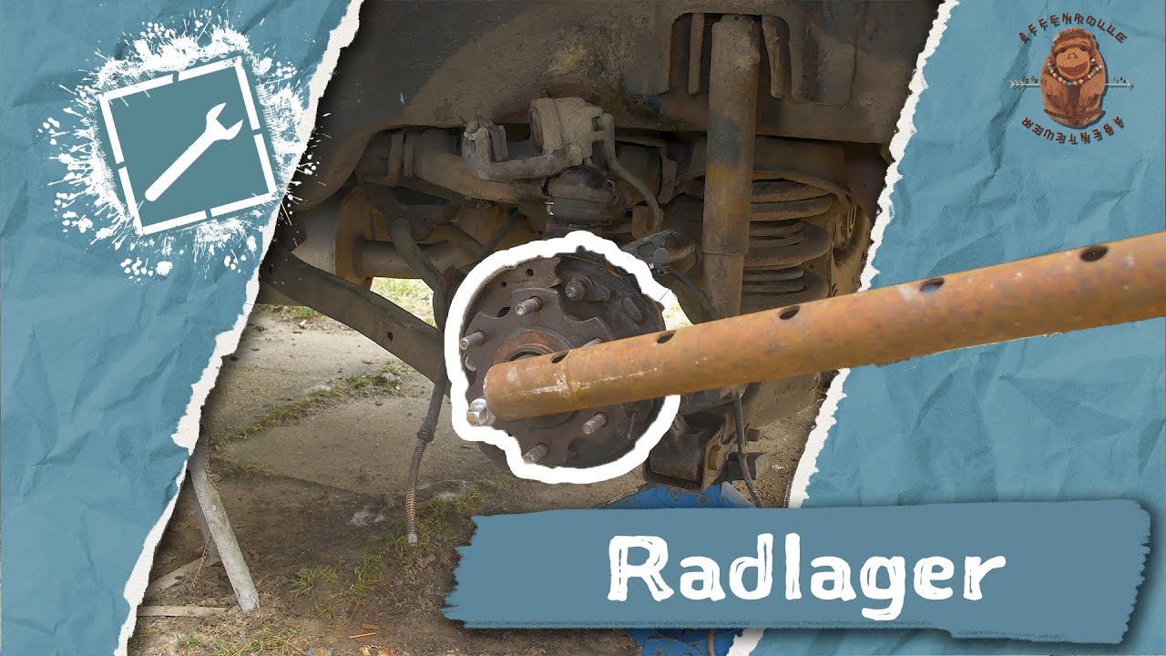 Radlager auswechseln/ reparieren Mitsubishi Pajero V60 | Pajero 4x4 Reisemobil