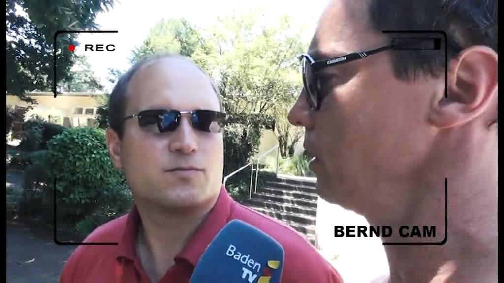 Bernd Gnan unterwegs im  Rheinstrandbad Rappenw&ouml;rt