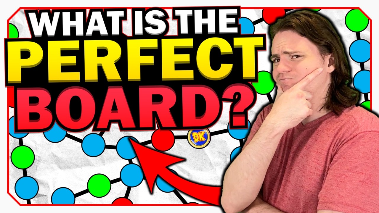 I Made a Mathematically PERFECT Mario Party Board!