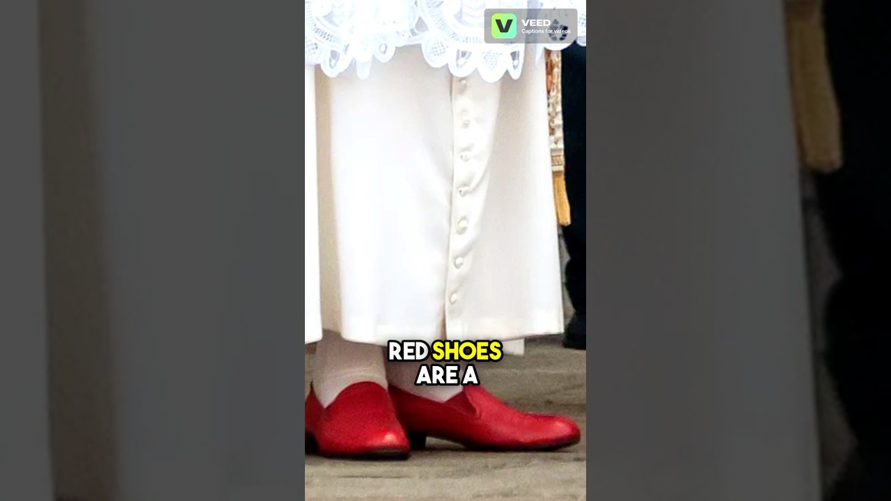 Why Do Popes wear Red Shoes?