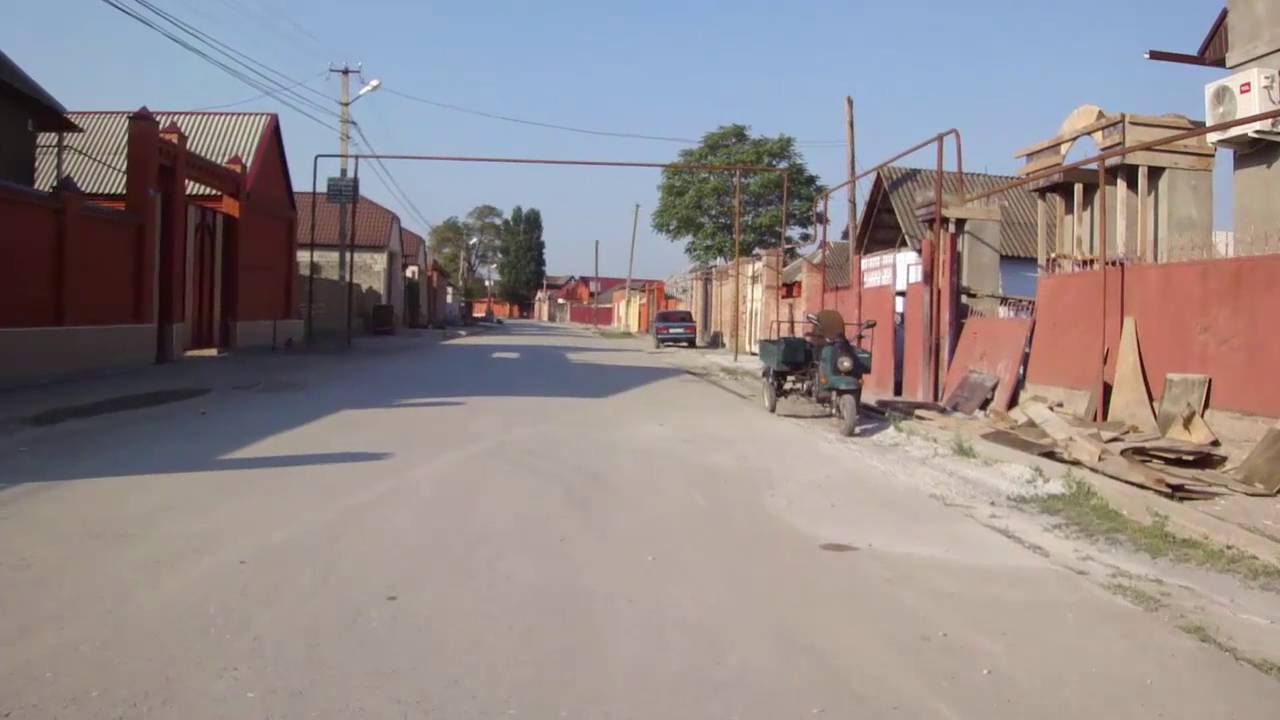 По ул.  Устаргардоевской (Ленина) до первой школы, г.  Аргун, 2015 г