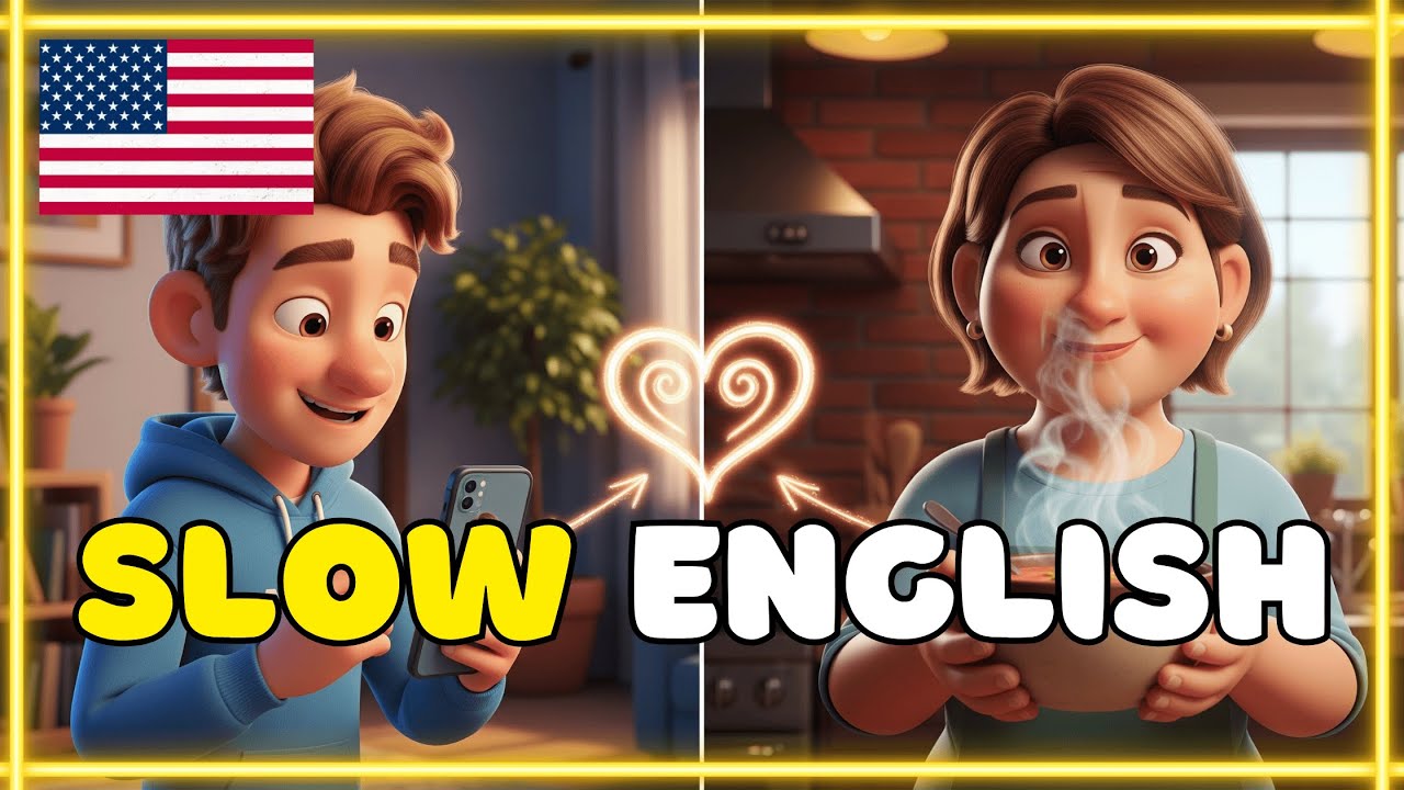 Slow English Conversation For Beginners (A1 & A2) | A Recipe from Mom