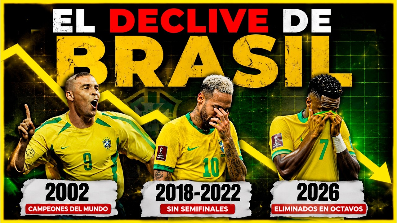 Por Qué BRASIL Dejó de Dar MIEDO? 🇧🇷☠️La MUERTE del Jogo Bonito