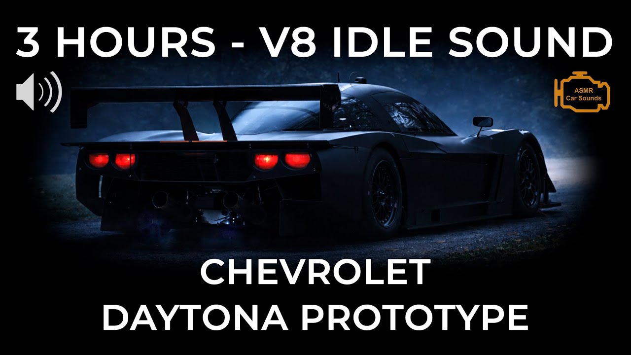 Chevrolet Daytona Prototype 335 V8 Idle Sound | 3 Hours