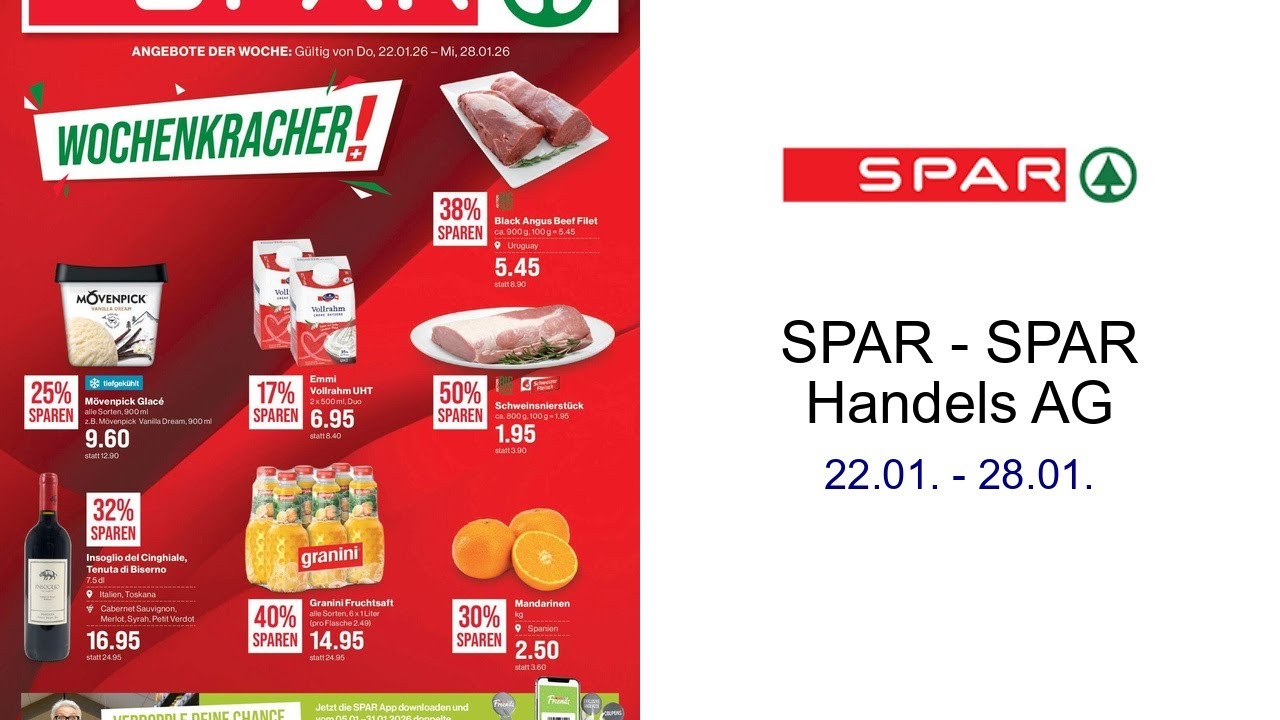 SPAR - SPAR Handels AG 22.01. - 28.01.
