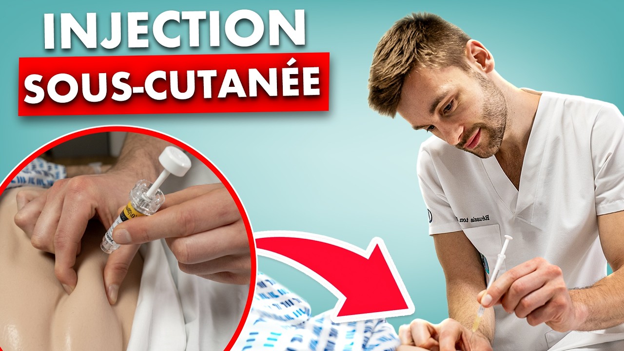 Injection sous-cutanée : comment faire le geste sans erreur – soin infirmier