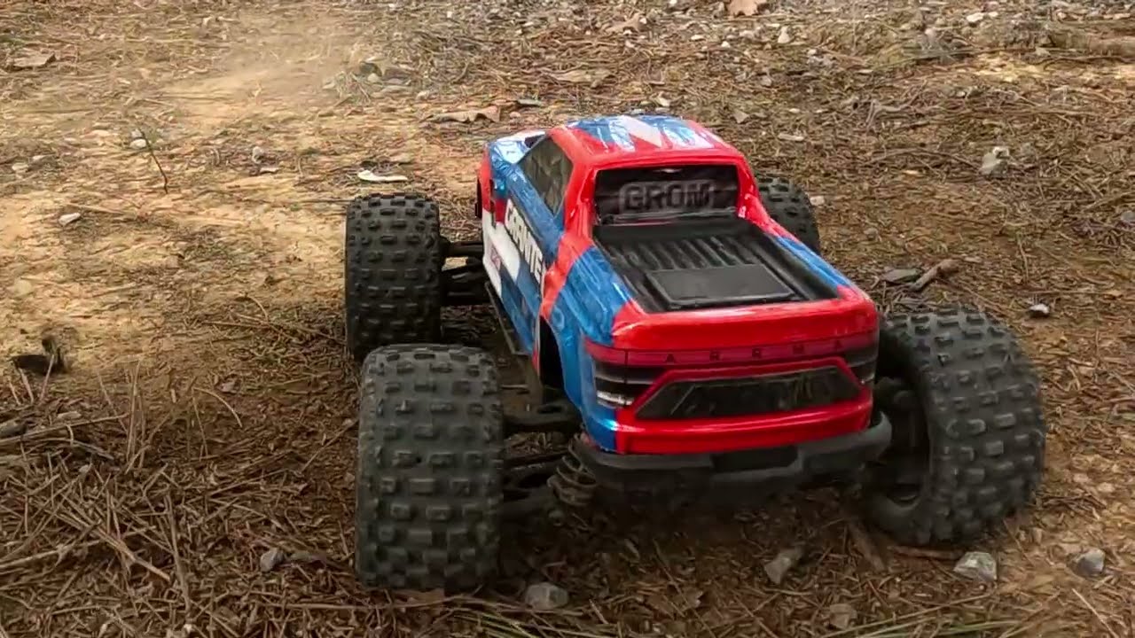Arrma Granite Grom Backyard Railroad Bash Session