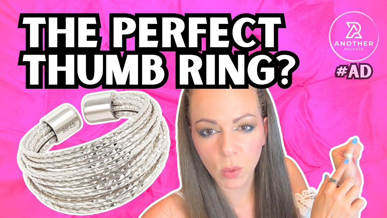 Stunning Meissa Gold Thumb Rings Review: 925 Sterling Silver & Adjustable Fit