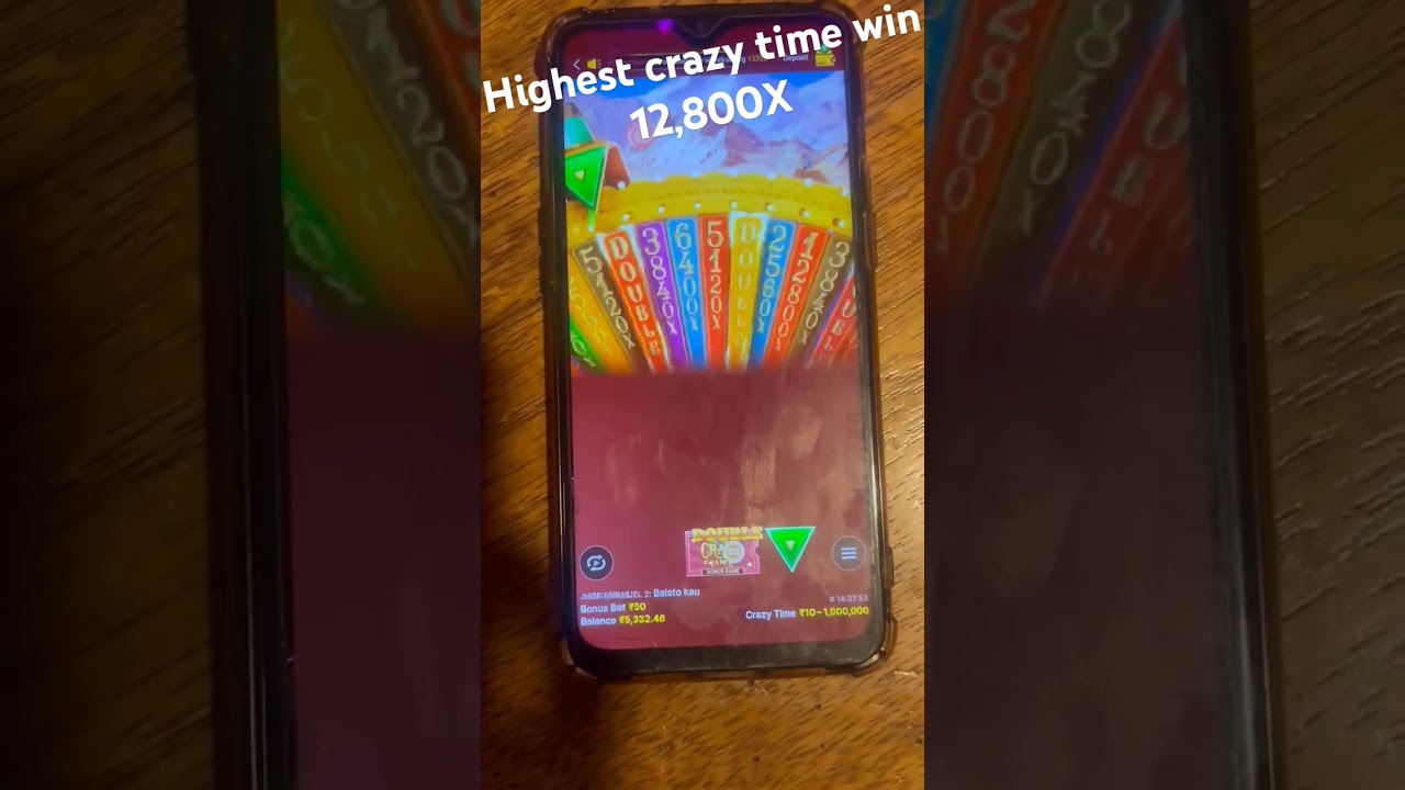 Highest crazy time win 12,800X #crazytime #12800x #crazy #win