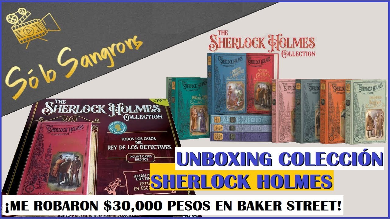Unboxing: Sherlock Holmes Collection - RBA - ¡Me Robaron $30,000 Pesos En Baker Street! - Cap 180
