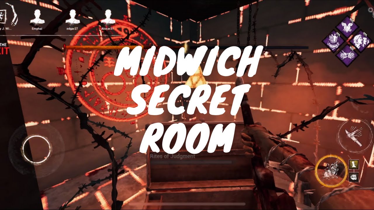 Midwich Secret Room - Strolling Through Midwich Elementary School - Dead by Daylight Mobile - DBD
