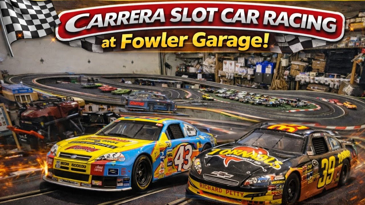 Arif’s Skills Are Leveling Up Fast Fowler Slot Car Garage! 🔥
