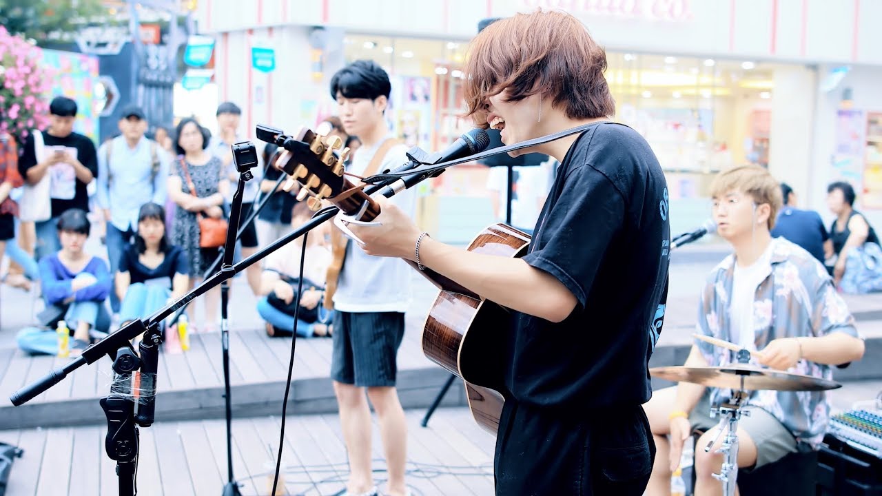 혁오 - 톰보이 역대급 미친 커버 ㅎㄷㄷ (GIFT 버스킹 직캠)