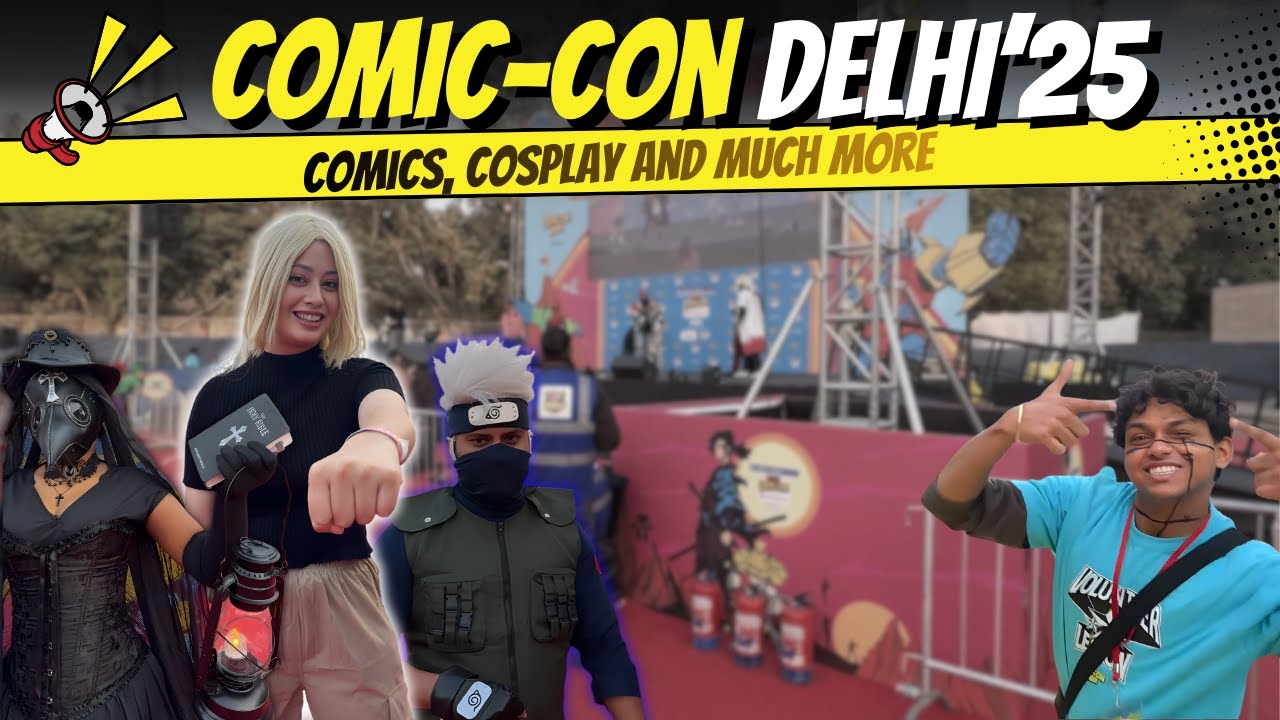Comic Con vlog | Full vibe of the event | Disneyland for Anime lovers | The Rare Traveller 