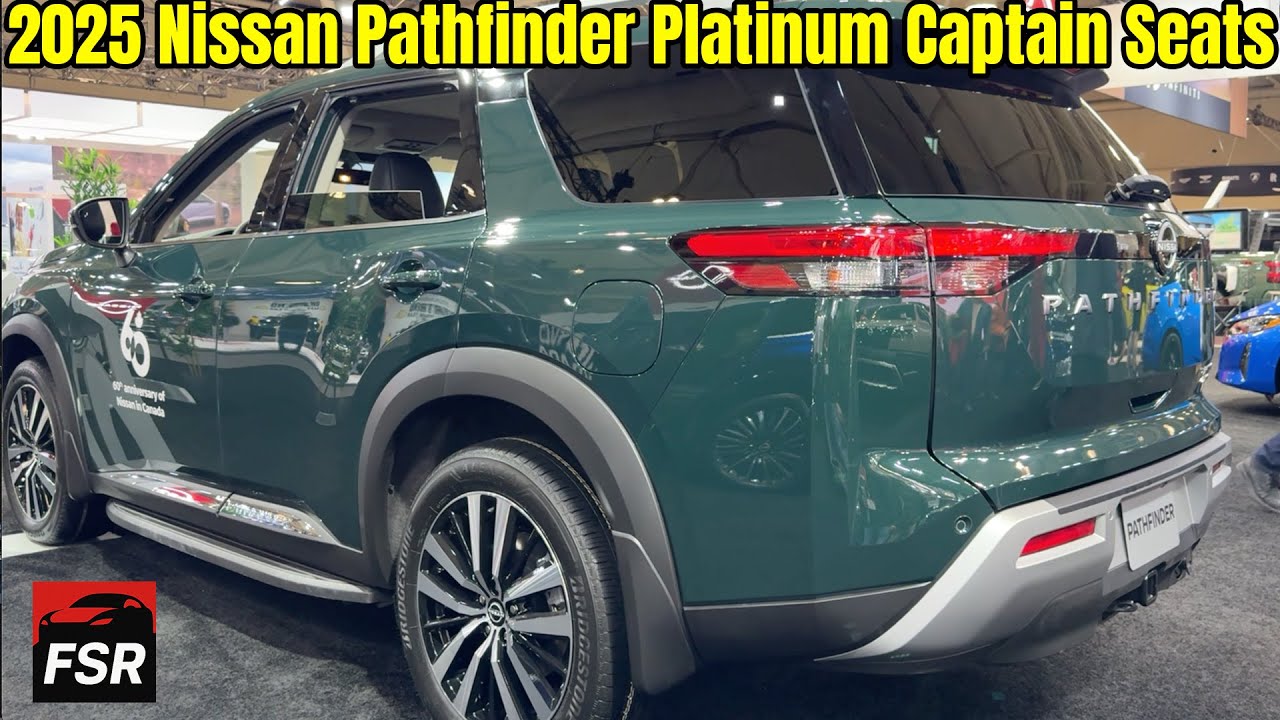 2025 Nissan Pathfinder Platinum with Captain Seats &ndash; Premium Three-Row SUV Experience