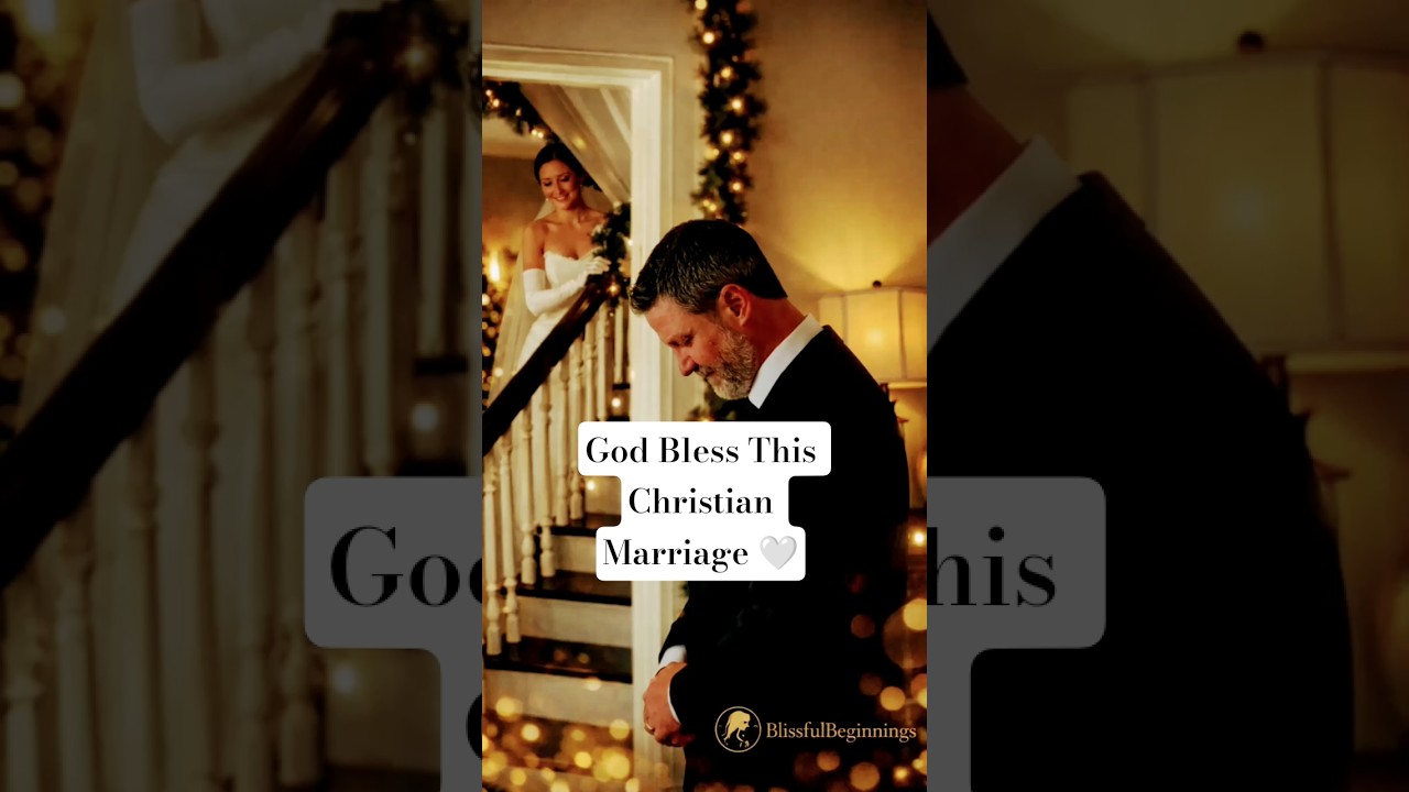 Christian Marriage First Look &mdash; A Moment With God #shorts