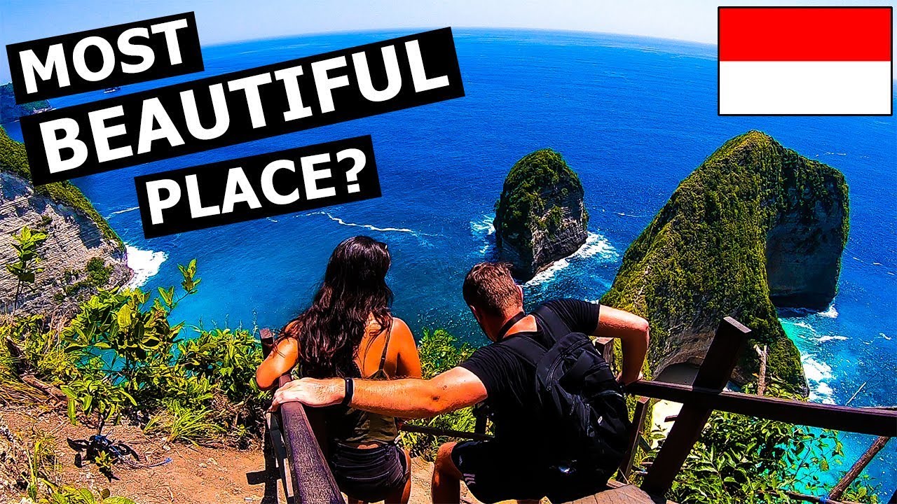 PARADISE on NUSA PENIDA, BALI! (Famous T-Rex Kelingking Beach)