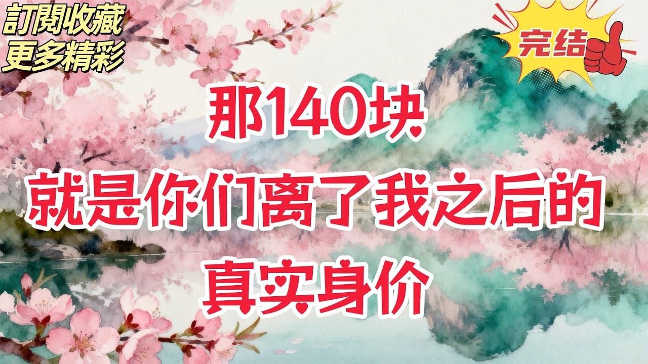 【完結】--年三十媽媽第9次說後悔生了我，我悄悄收拾行李出門，她冷冷道：走得好，正好少個吃乾飯的！隔天發現只剩140的餘額，全家都急了#故事頻道 #audiobook #人生感悟 #情感 #家族恩怨