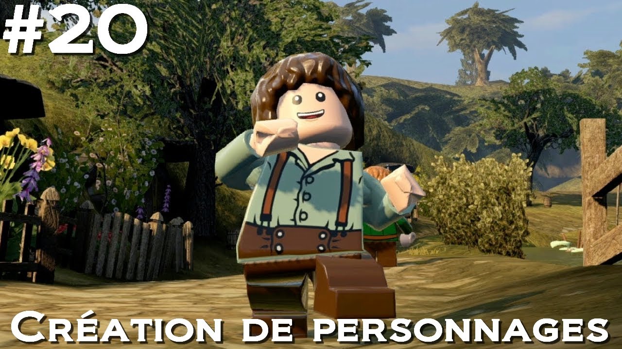 Lego Le Hobbit Episode 20 FR - Découverte Gameplay : Création de personnages et de montures