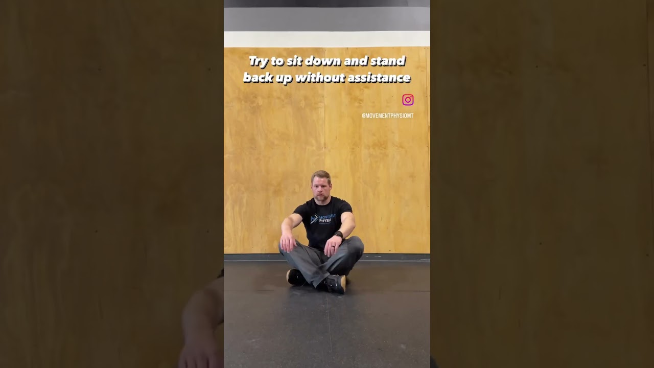 The Sit-and-Rise Test