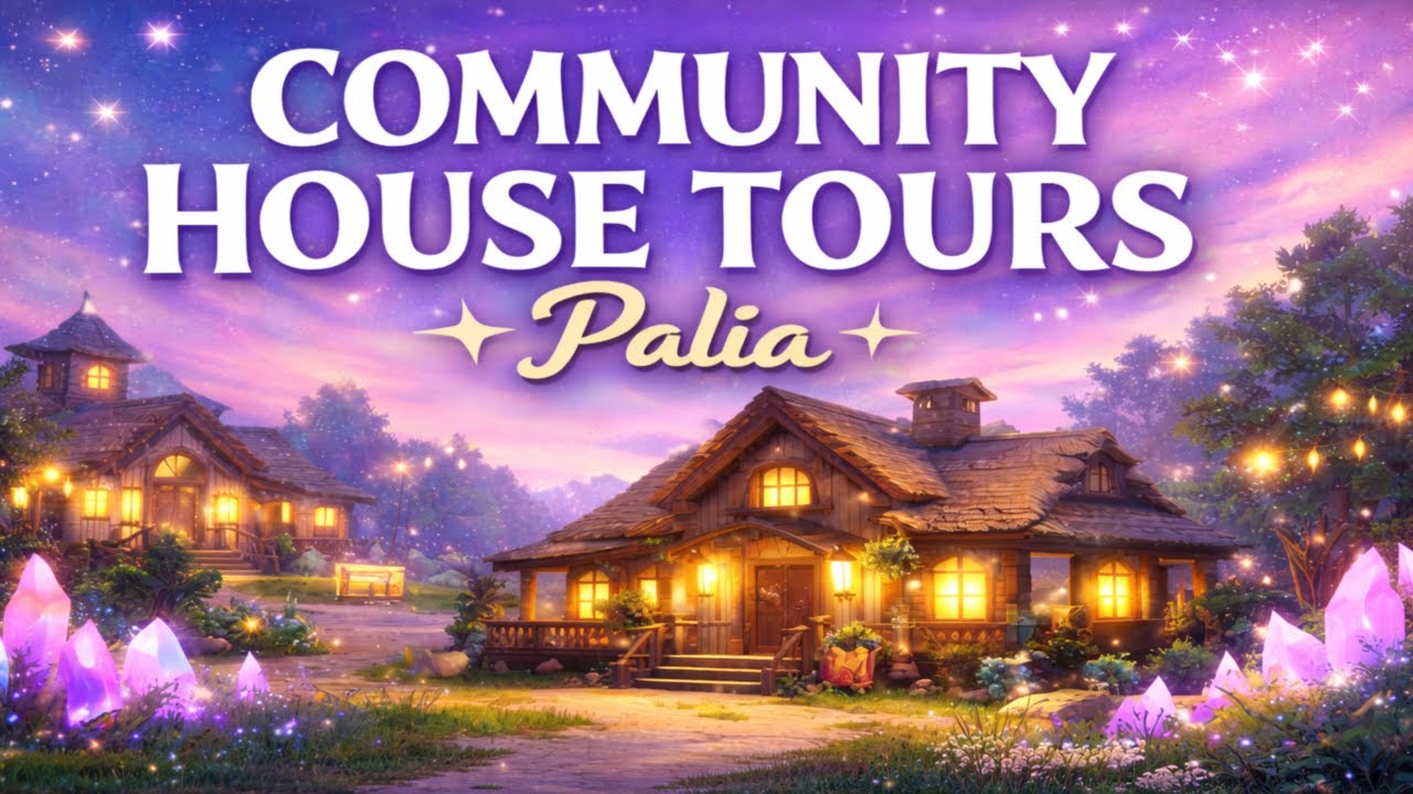 Galaxy Community House Tours in Palia ✨ & Plushy Giveaway!