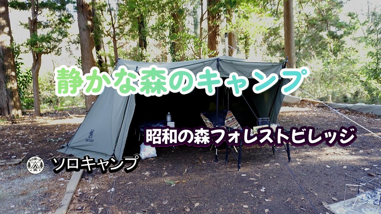 クリスマス前の森の中での【ソロキャンプ】！ゆっくり静かな時間が、無骨テントと共に過ぎて行きました。そして、星が良く見えるステキな夜でした。