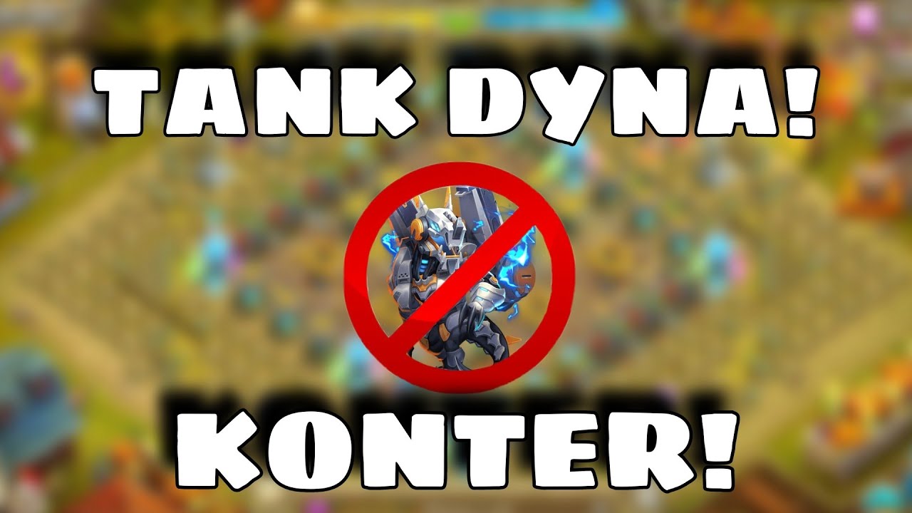 Castle Clash: Wie kontert man einen Tankdyna?