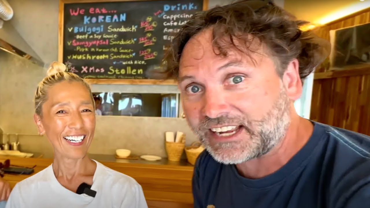 opening a small business in Thailand 🇹🇭 Yummy Korean Sandwich Shop