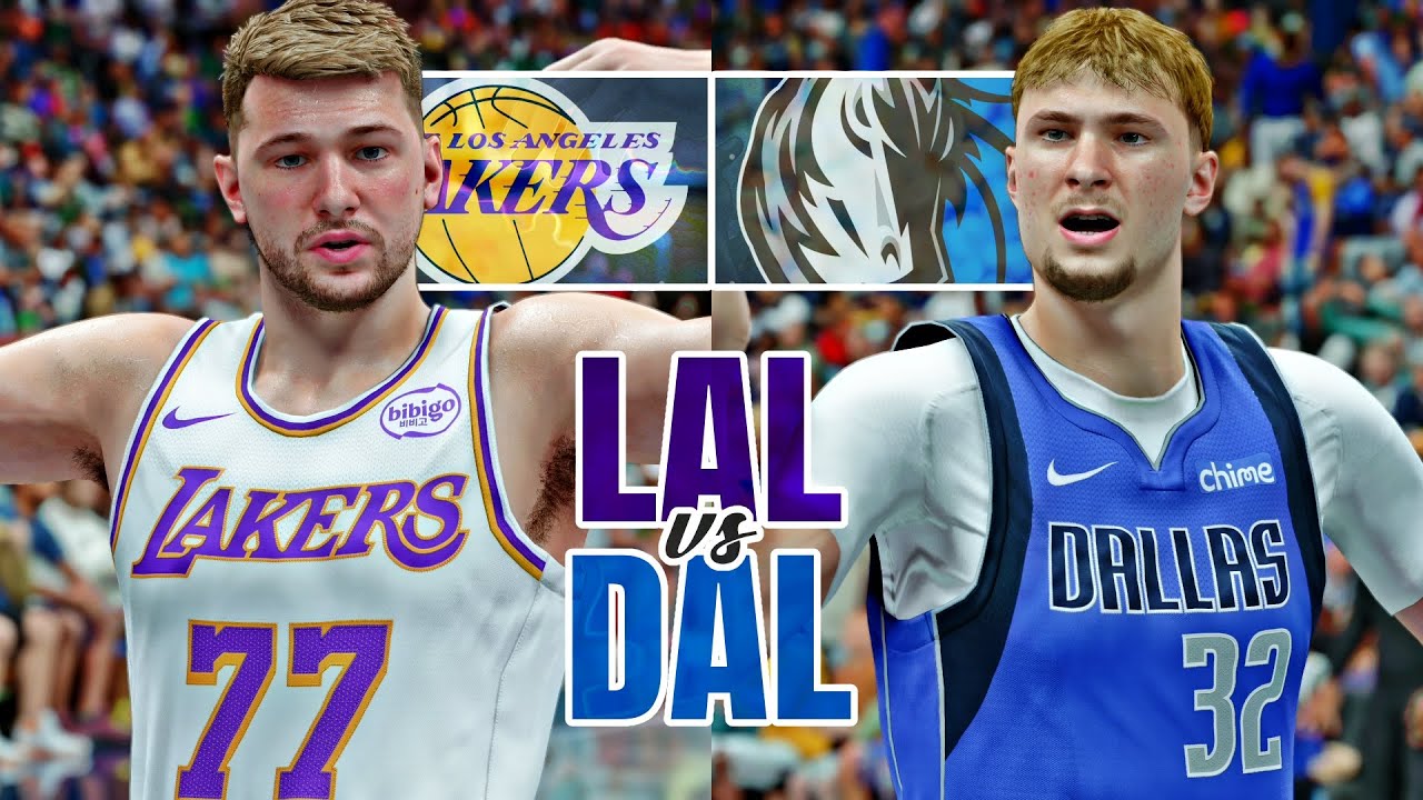 NBA 2K26: LAKERS vs MAVERICKS | PS5 PRO GAMEPLAY [4K60]