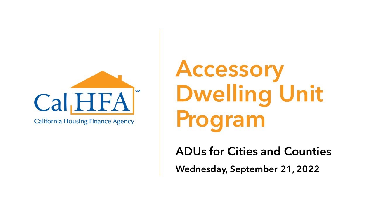 ADUs for Cities and Counties