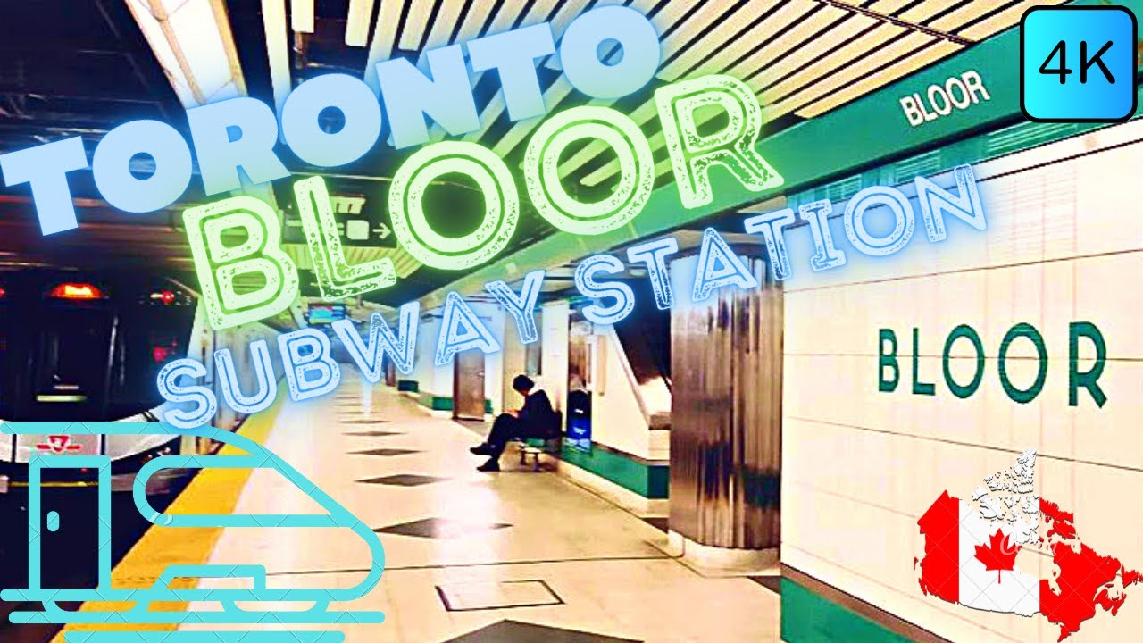 TORONTO, CANADA 🇨🇦 &ndash; BLOOR STATION, LINE 1 &ndash; SUBWAY STATION 4K WALK