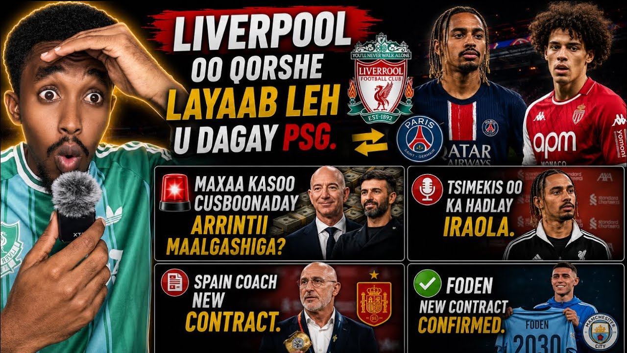 🚨Liverpool&rsquo;s SHOCK Plan for PSG! Investment Update, Tsimikas Speaks on Iraola & Foden&rsquo;s New Deal