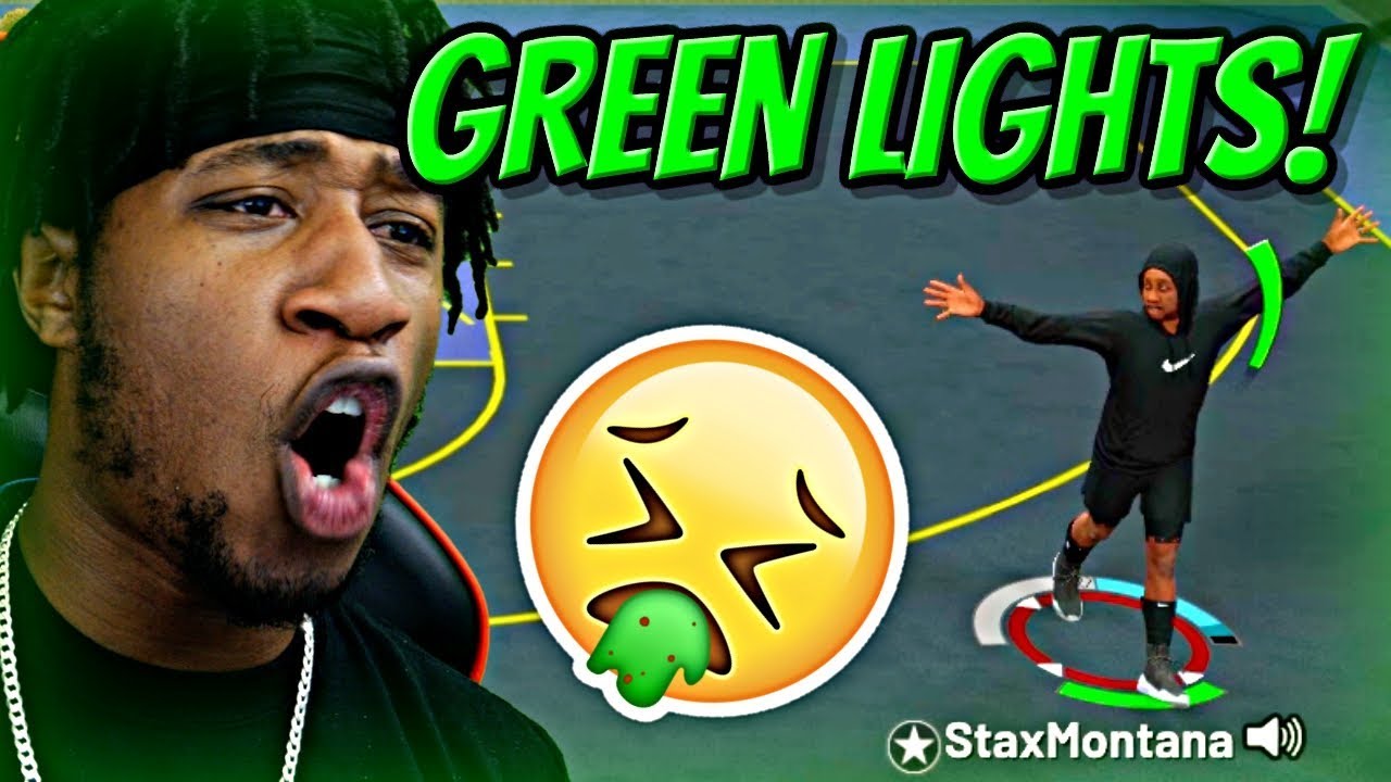 GOING CRAZY FROM DEEP WITH MY NEW AND IMPROVED GREEN RELEASE JUMPSHOT!! - NBA 2K19 | StaxMontana