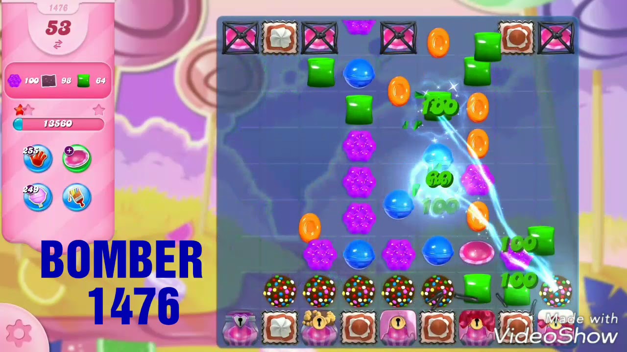 candy crush saga level 1476