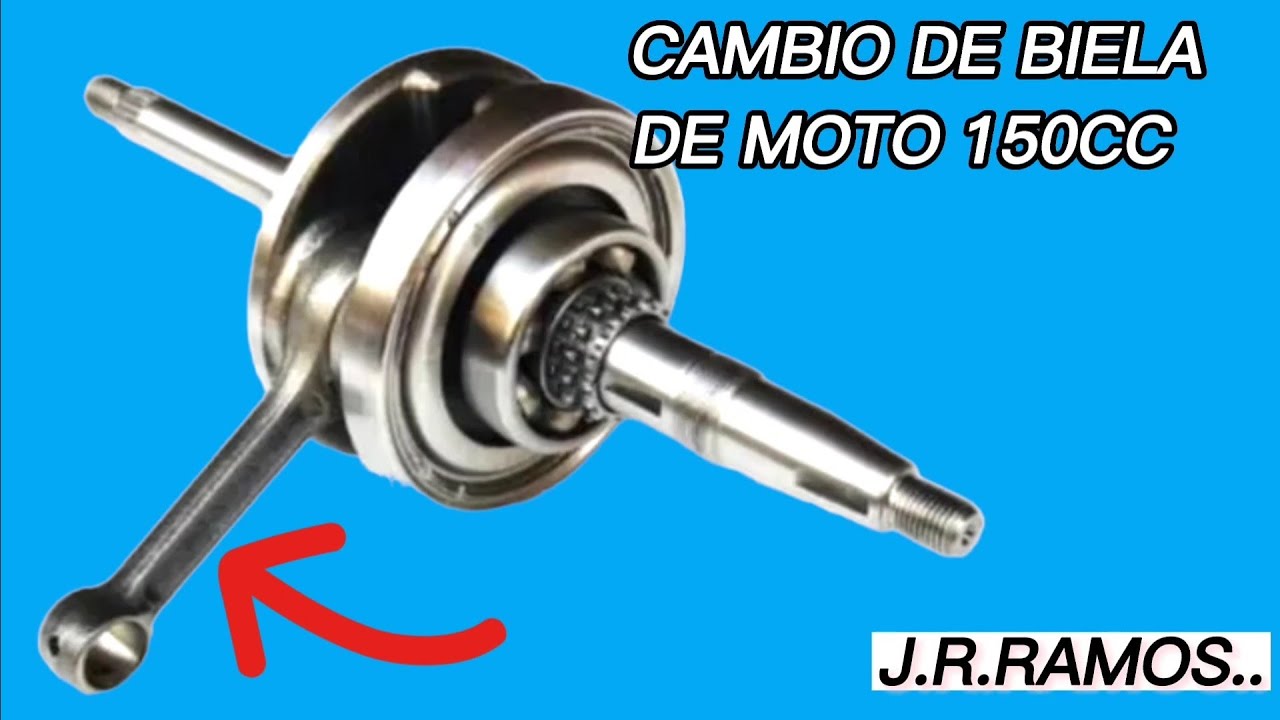 COMO CAMBIAR UNA BIELA DE MOTO 150CC