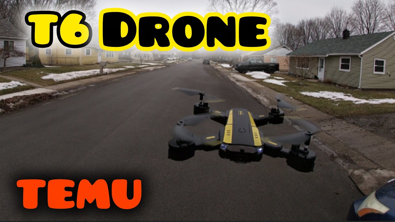 Дрон T6 от TEMU