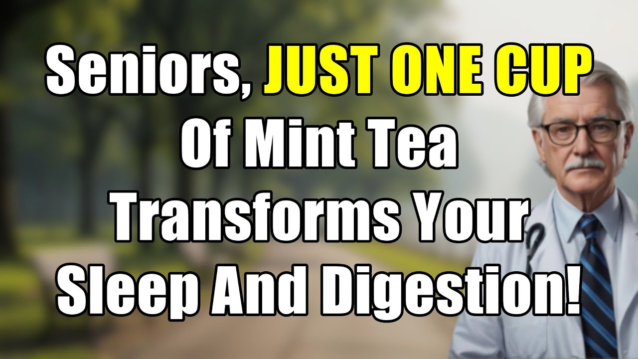Seniors: JUST 1 Cup of Mint Tea Before Bed? Sleep & Digestion TRANSFORMED!