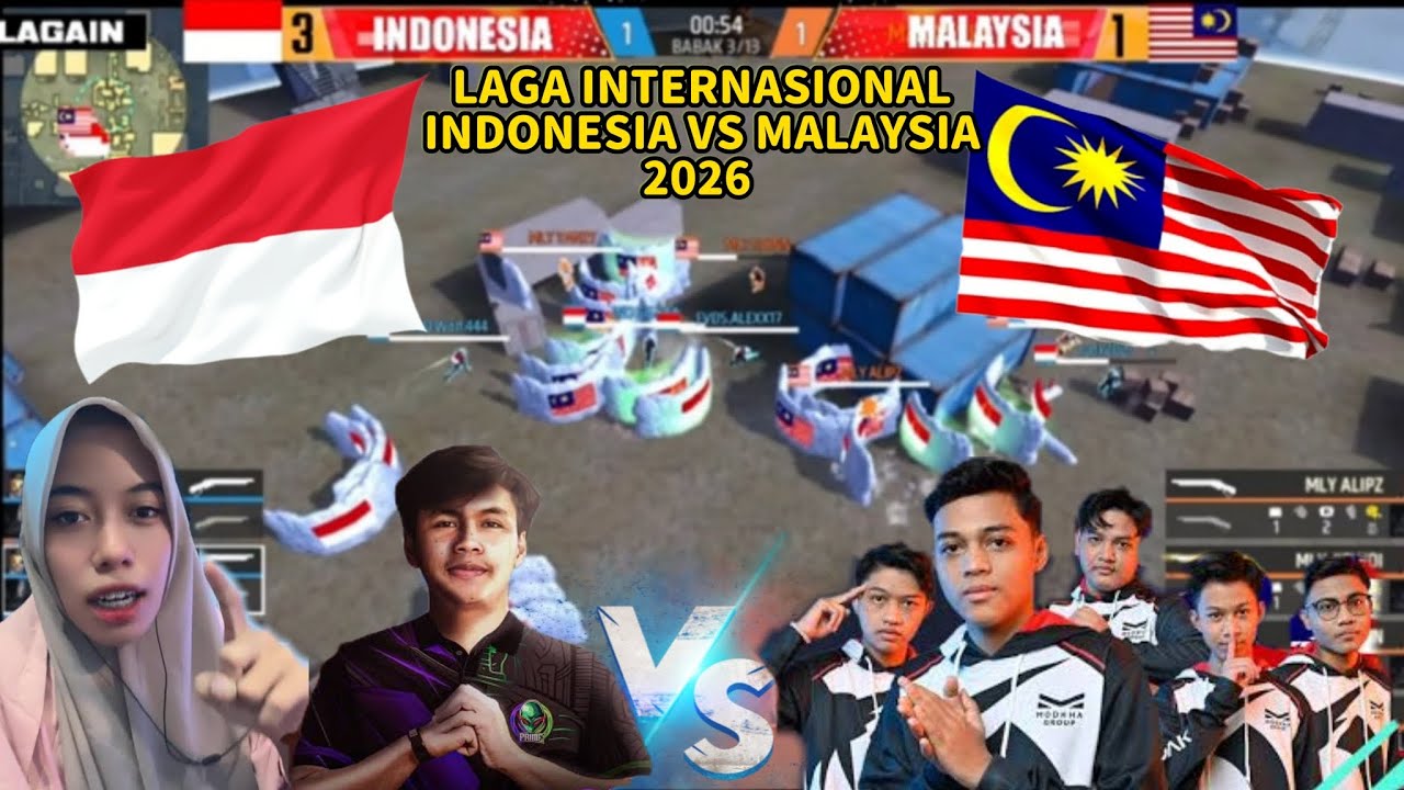 INDONESIA VS MALAYSIA LAGA PEPENGSHOT INTERNASIONAL FREEFIRE FULL MATCH 2026
