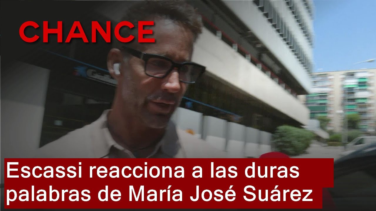 Escassi reacciona a las duras palabras de Mar&iacute;a Jos&eacute; Su&aacute;rez sobre su ruptura con Sheila Casas