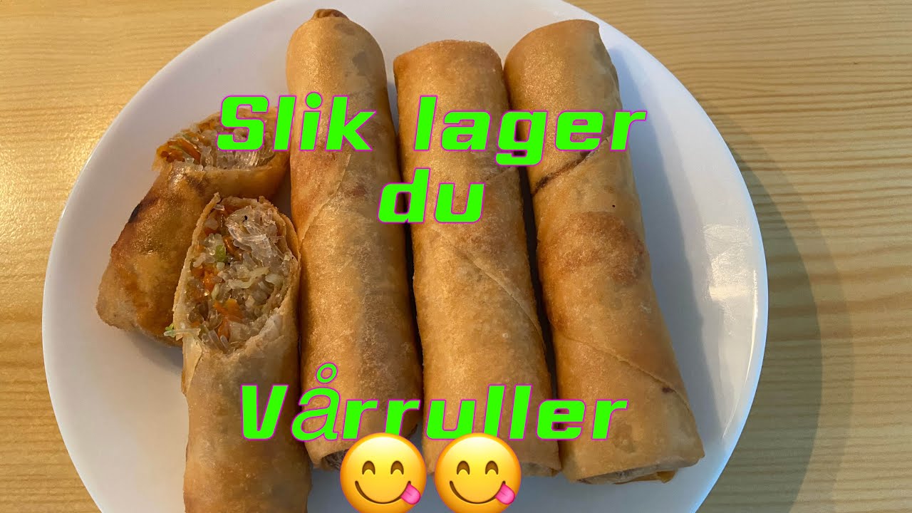 #Vårruller /Slik lager du god vårruller 😋 . Lett å lage og smaker glimrende. Nam nam 😋👍