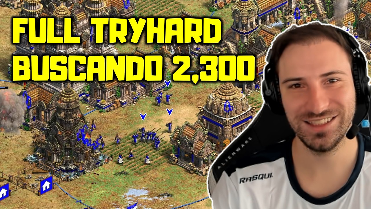 EN BUSQUEDA DEL SOÑADO 2,300 DE ELO - FULL TRYHARD 1V1 - AOE2
